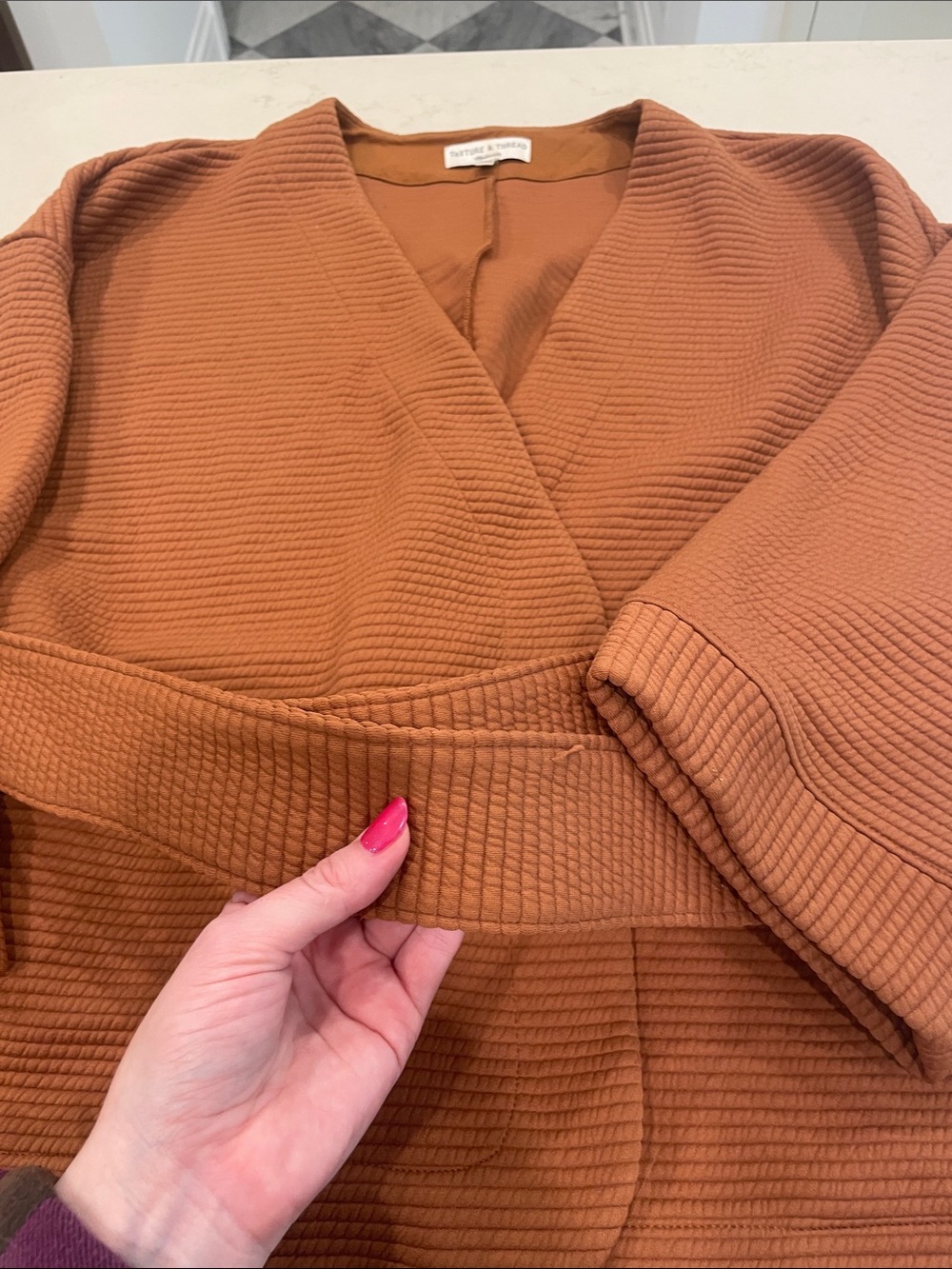 MADEWELL Ribbed Wrap Jacket - Picture 7 of 13